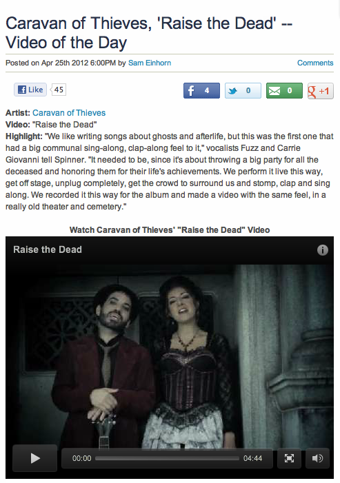 Spinner's Video of the Day: "Raise The Dead"